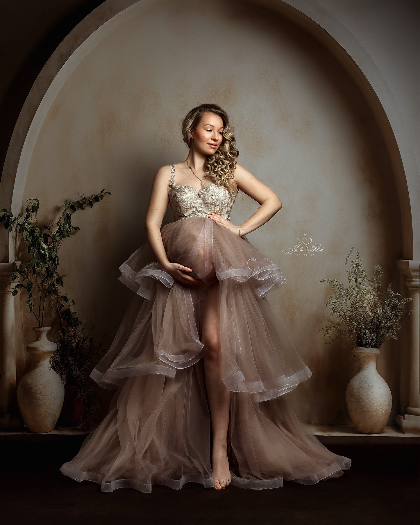 Minimal Arches 4, Printed Backdrop, Fabric Backdrops, Printed Sweep Backdrop, Photography Backdrops