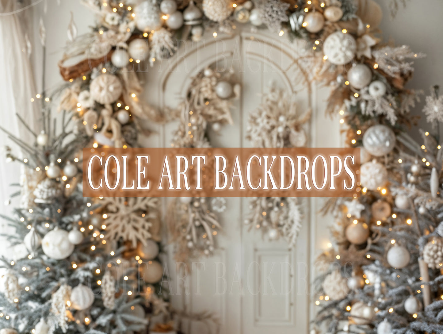 A Holiday Blur 14 Christmas Backdrop, Christmas Background