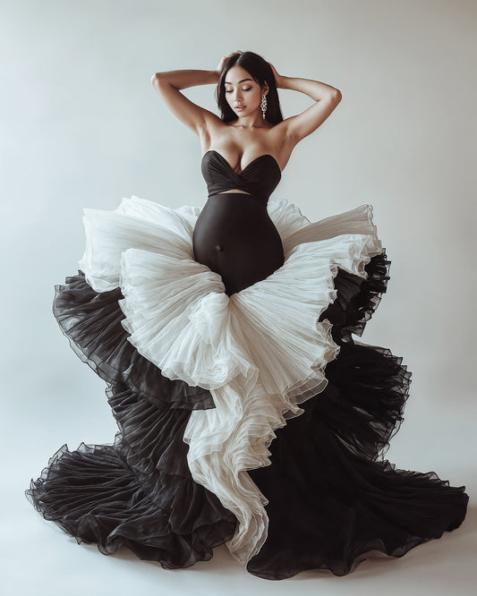 Black Dress Digital Overlays, Photoshop Overlays, Digital Backdrops Set