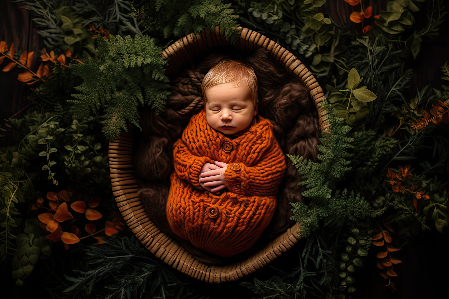 Fall Newborn Set Digital Backdrops, Newborn Overlays, Newborn Props, Newborn Backdrops, Photoshop Overlays