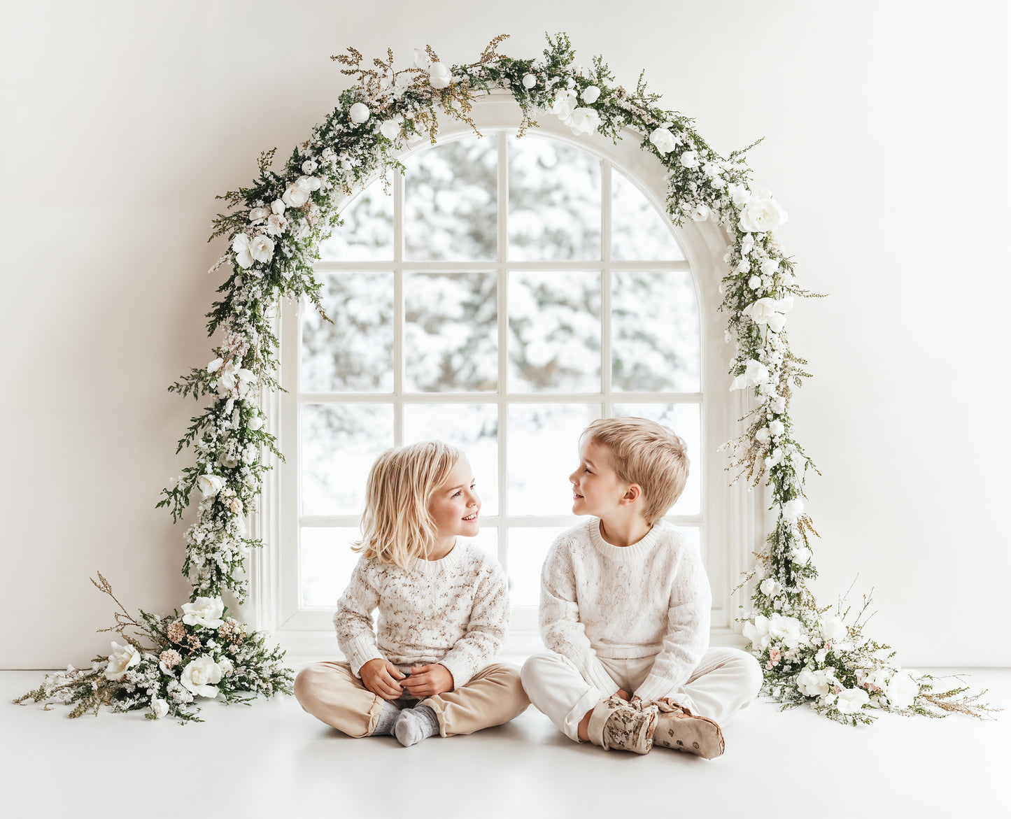 Christmas Vibes Digital Backdrops, Christmas Digital Backdrops Set