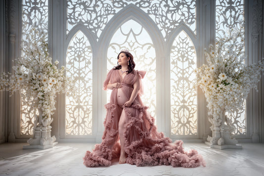 Fondo digital de luz etérea