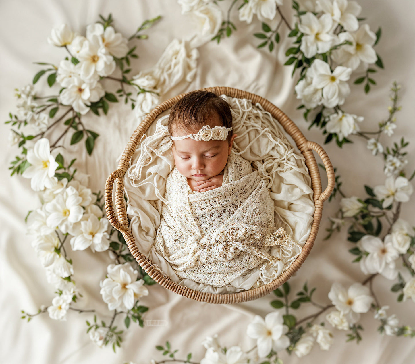 Oh Baby Beige Set, Newborn Digital Backdrops, Newborn Prop, Newborn Backdrops