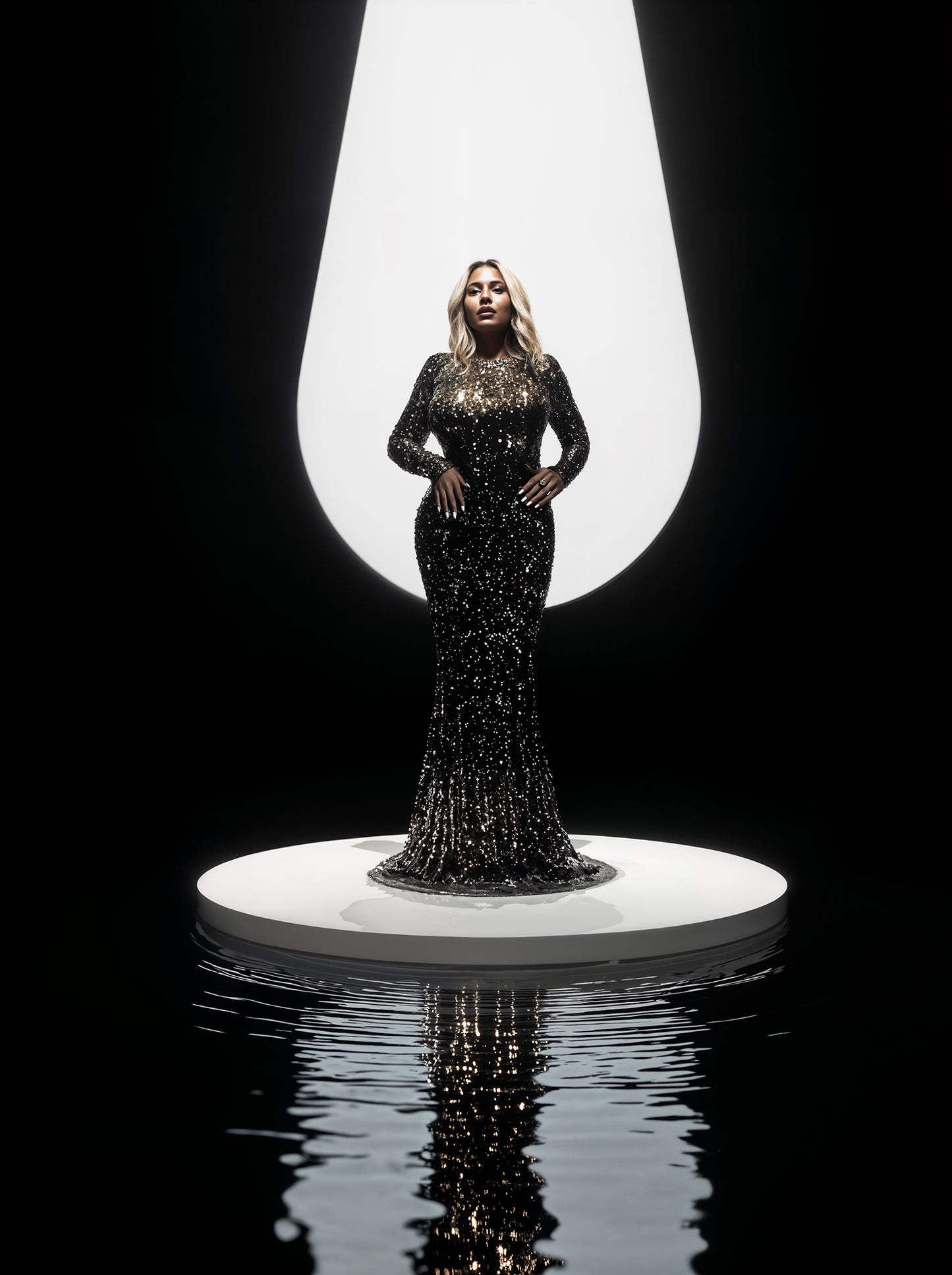 Black Waters Digital Backdrop Set