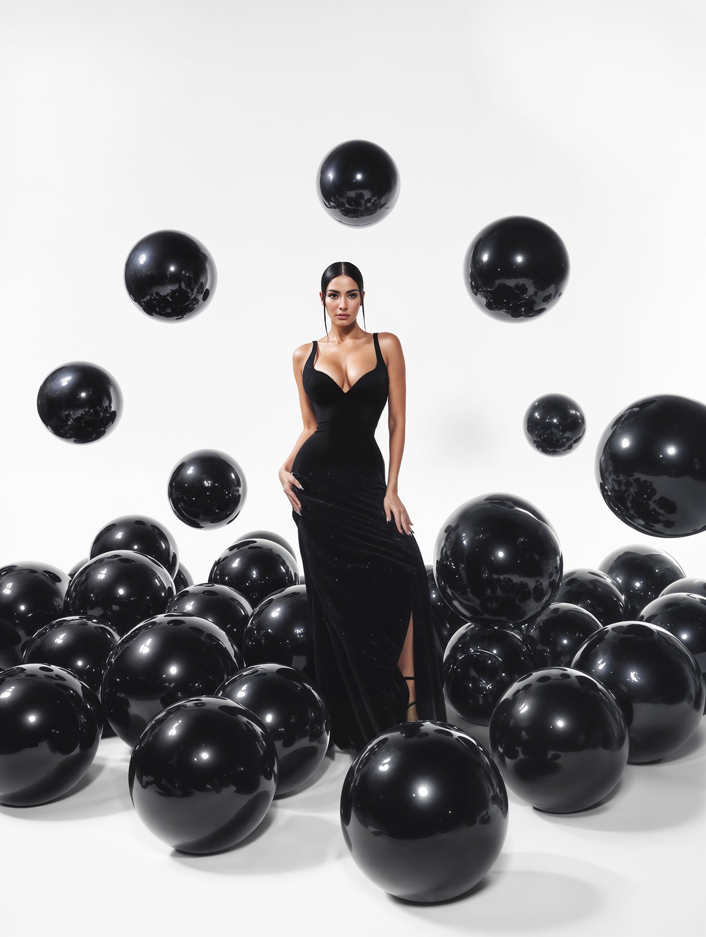 Balloon Glam Digital Backdrop Set