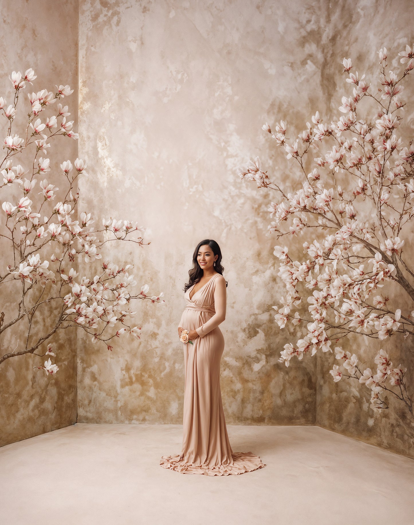 Magnolia Canvas Digital Backdrop Set