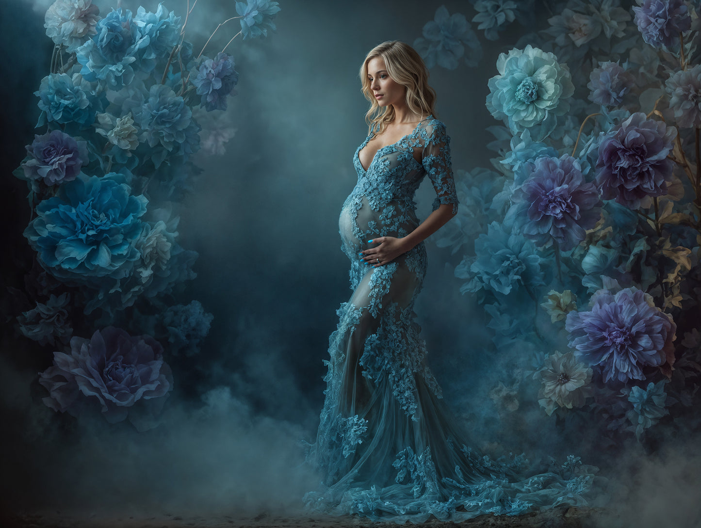 Sweet Dawn Digital Backdrop Set
