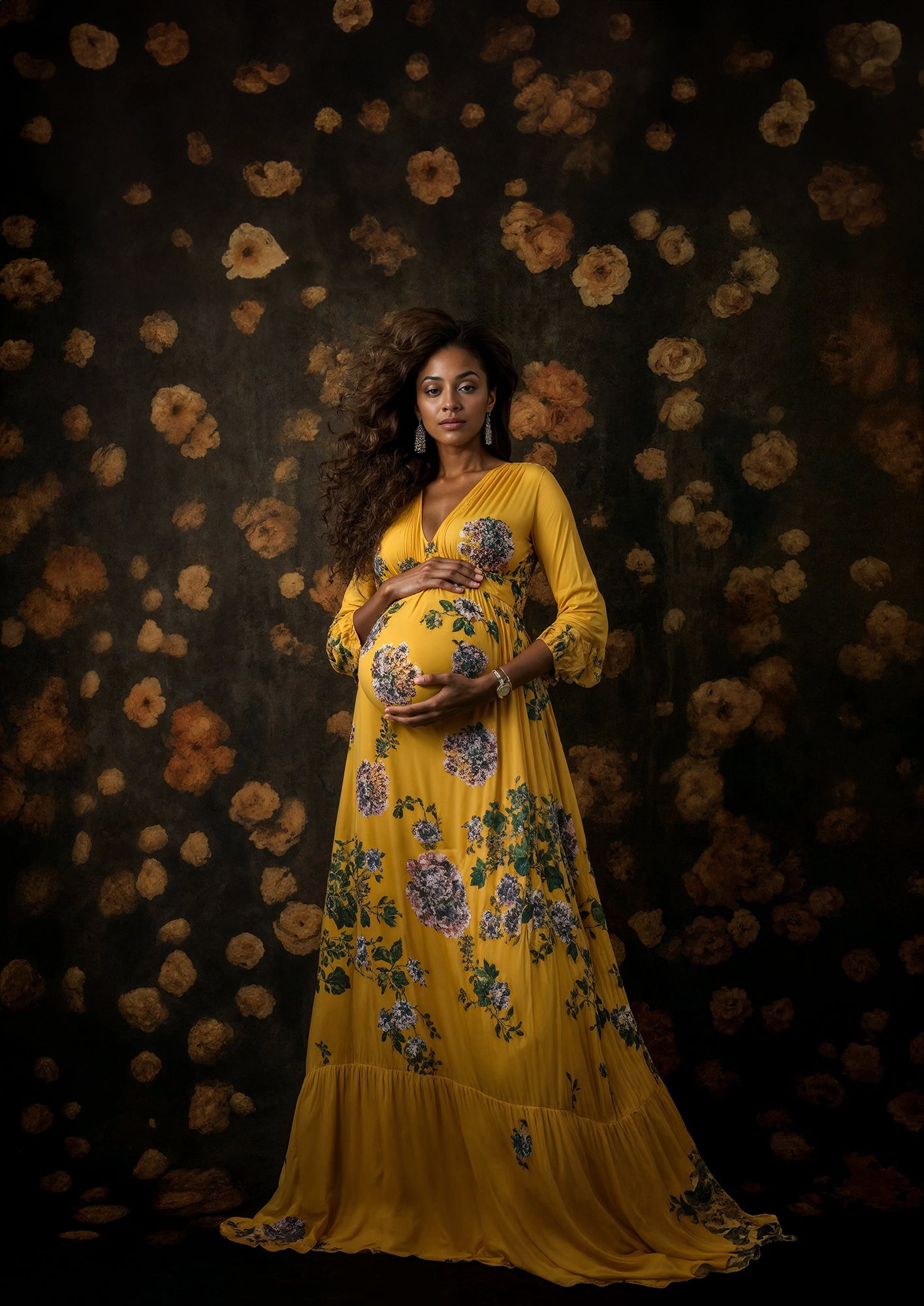 Fondos digitales con melodías florales, superposiciones para fondos de maternidad, superposiciones para fondos de estudio, texturas artísticas, fondos digitales
