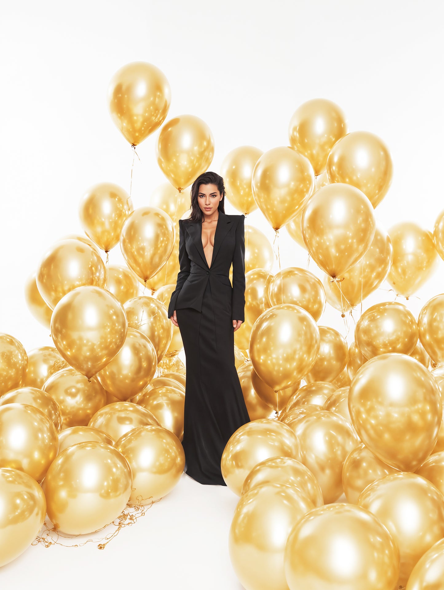 Balloon Glam Digital Backdrop Set