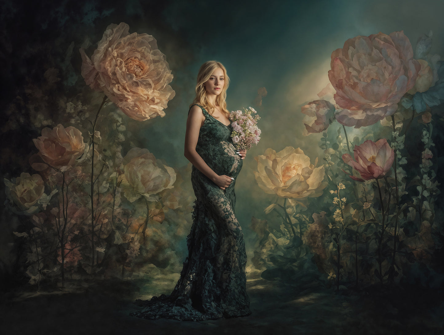 Sweet Dawn Digital Backdrop Set