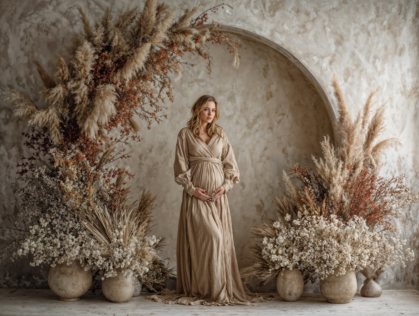 Conjunto de cenário digital Boho Belle