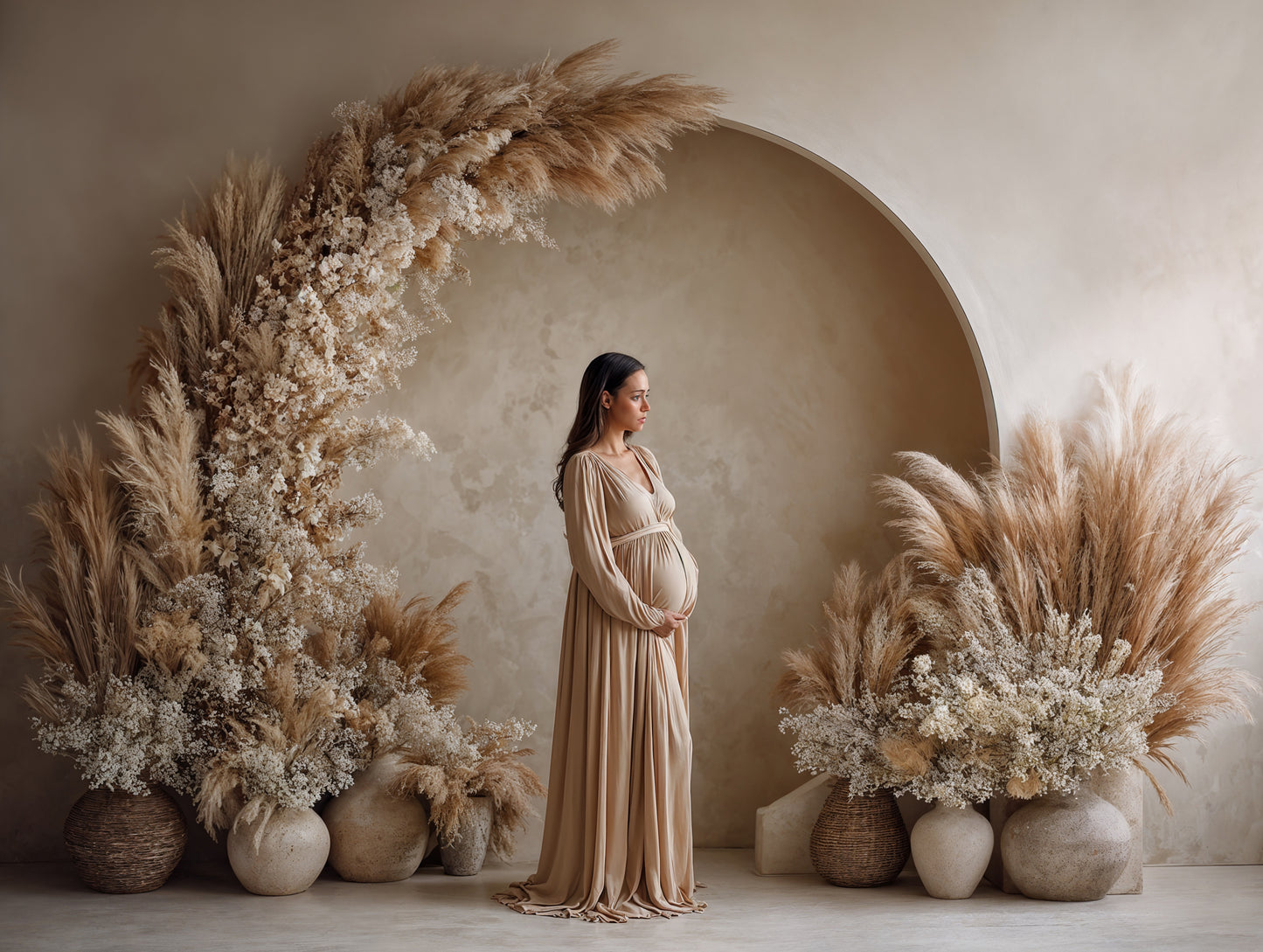 Conjunto de cenário digital Boho Belle