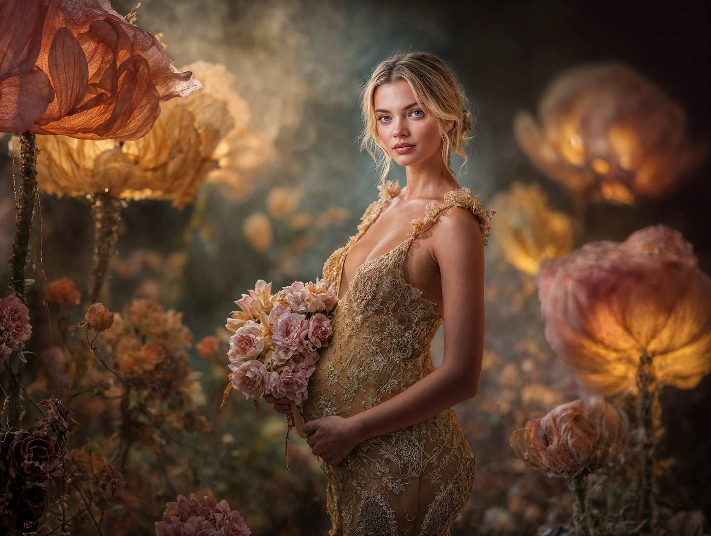 Sweet Dawn Digital Backdrop Set