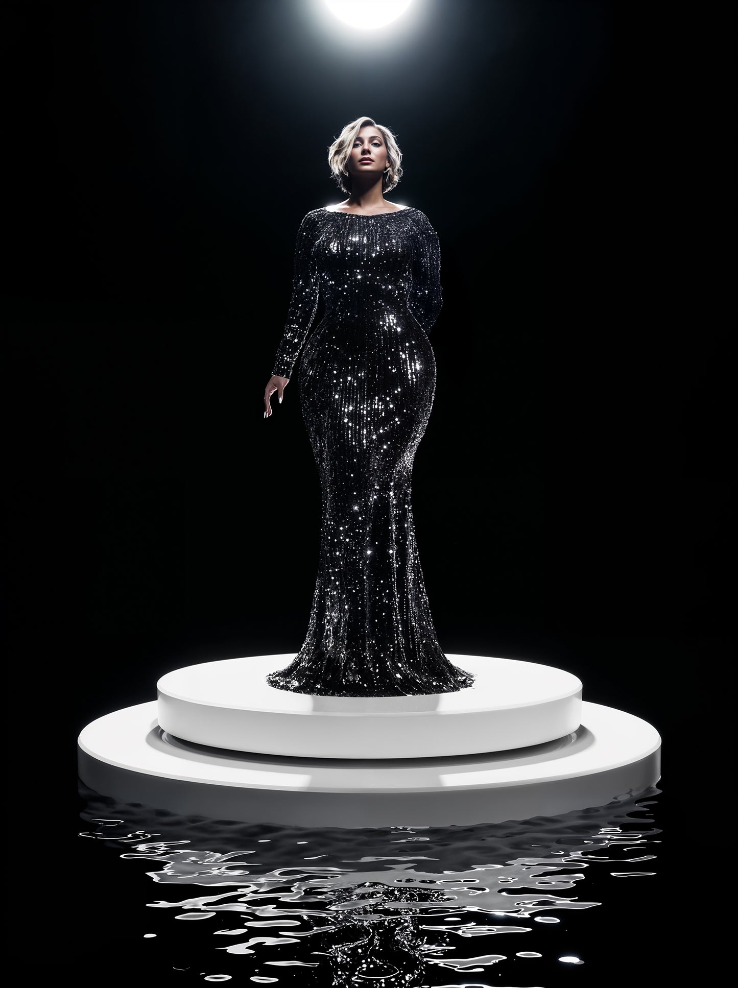 Black Waters Digital Backdrop Set