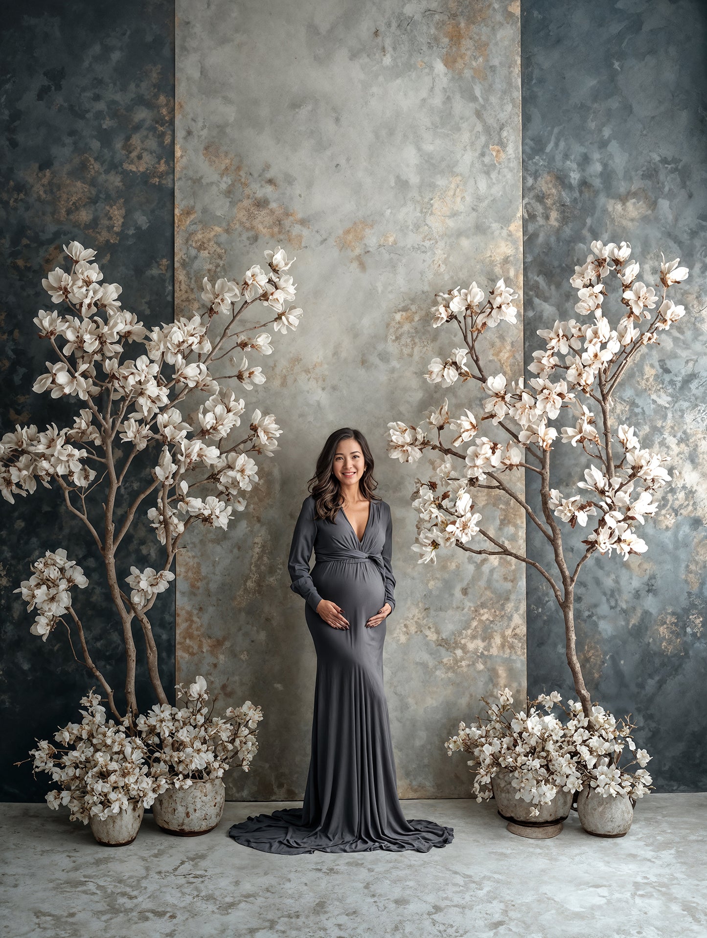 Magnolia Canvas Digital Backdrop Set
