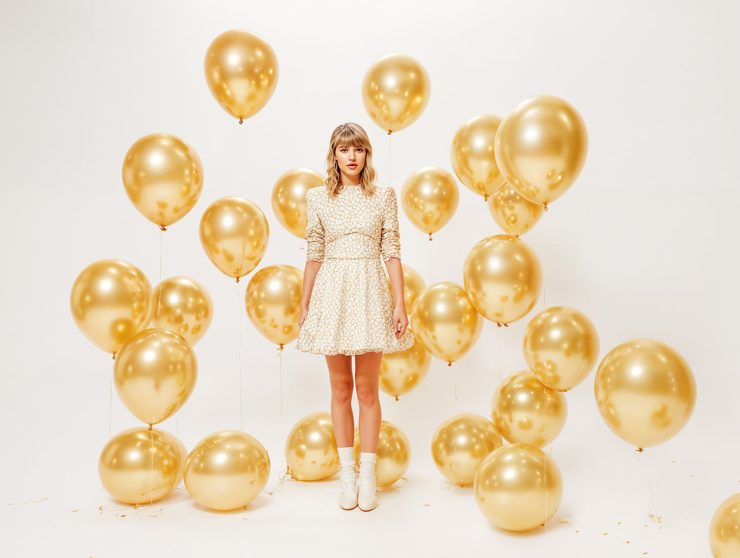 Balloon Glam Digital Backdrop Set