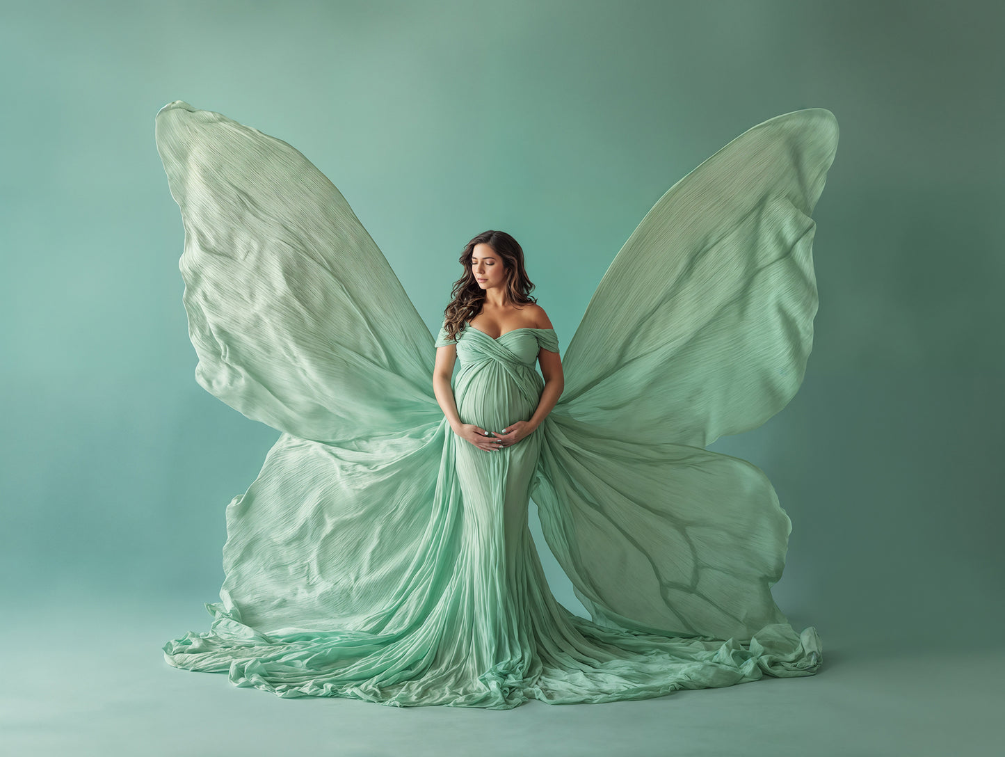 Conjunto de cenário digital Butterfly Beau