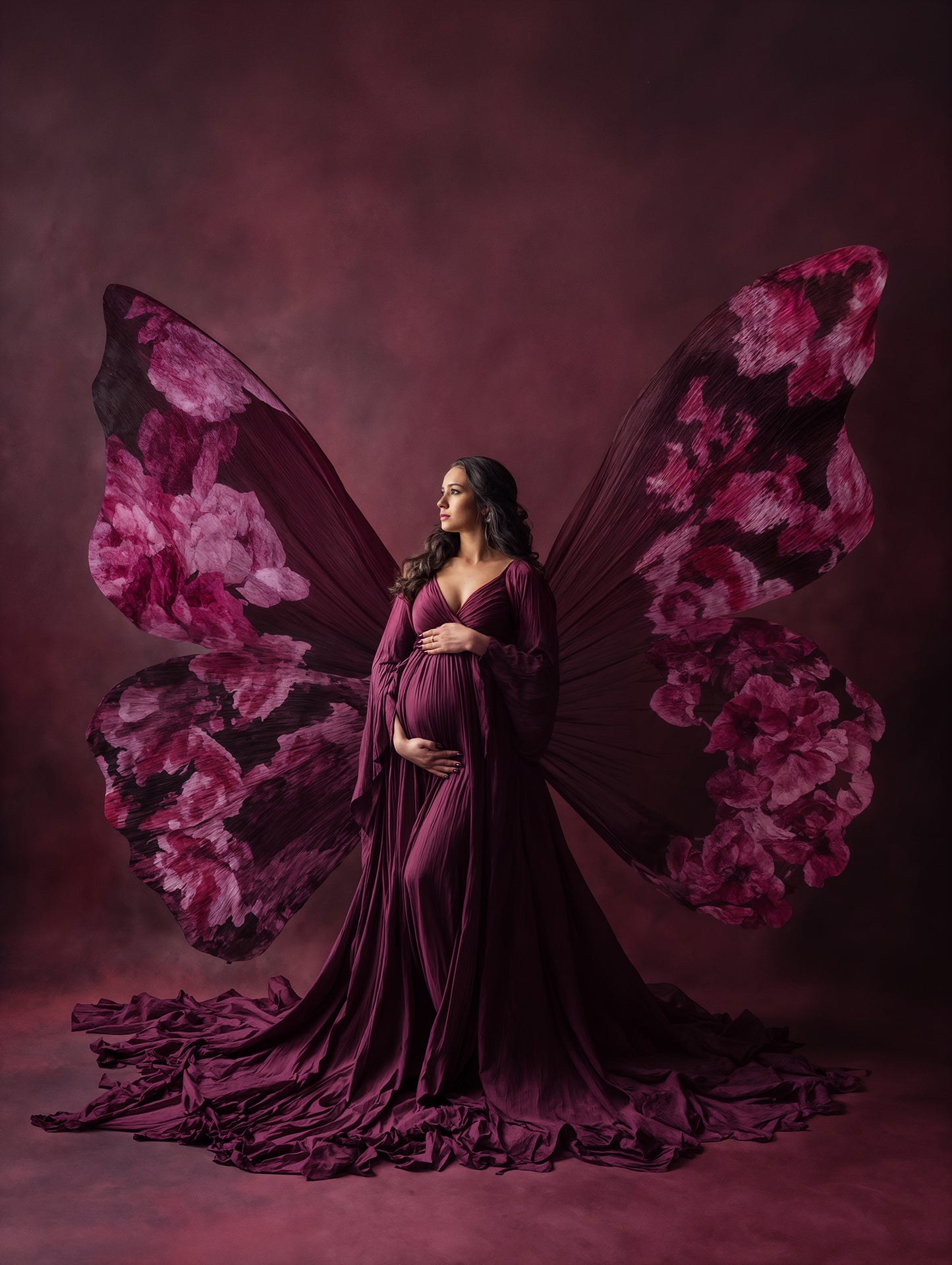 Conjunto de cenário digital Butterfly Beau