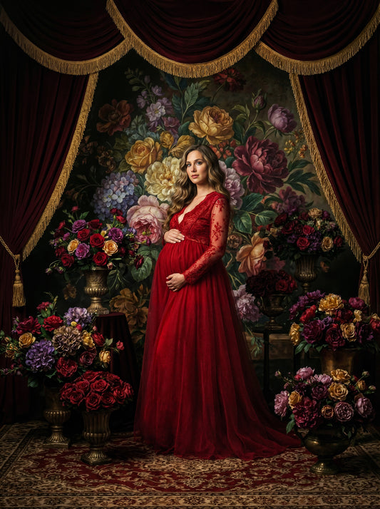 Renaissance Drape Digital Backdrop Set