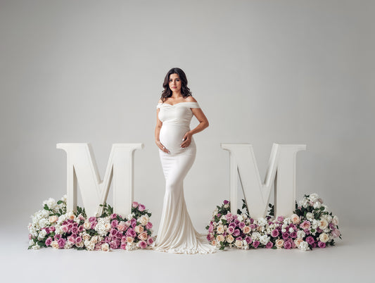 Floral Mom Digital Backdrop Set