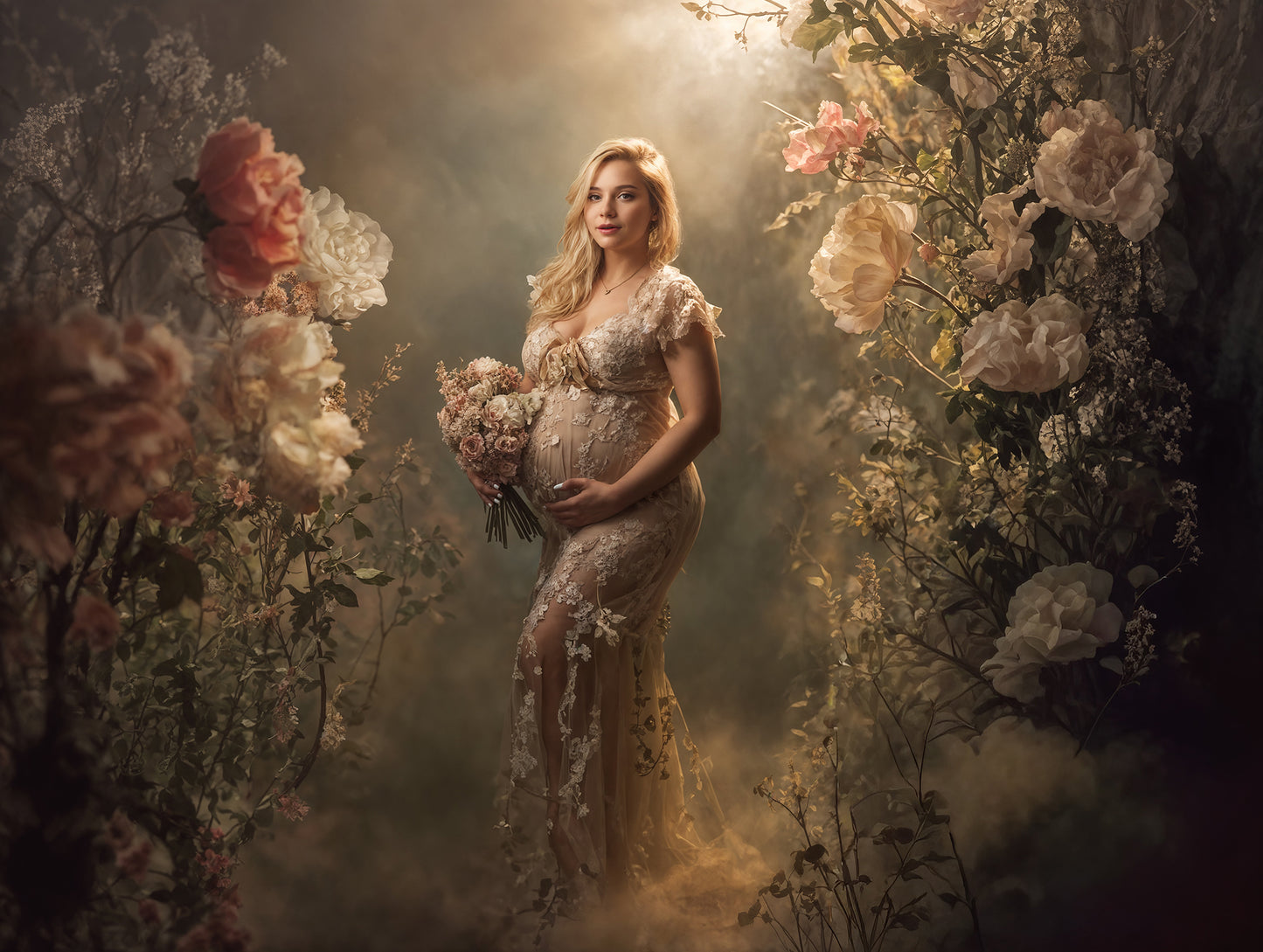 Sweet Dawn Digital Backdrop Set