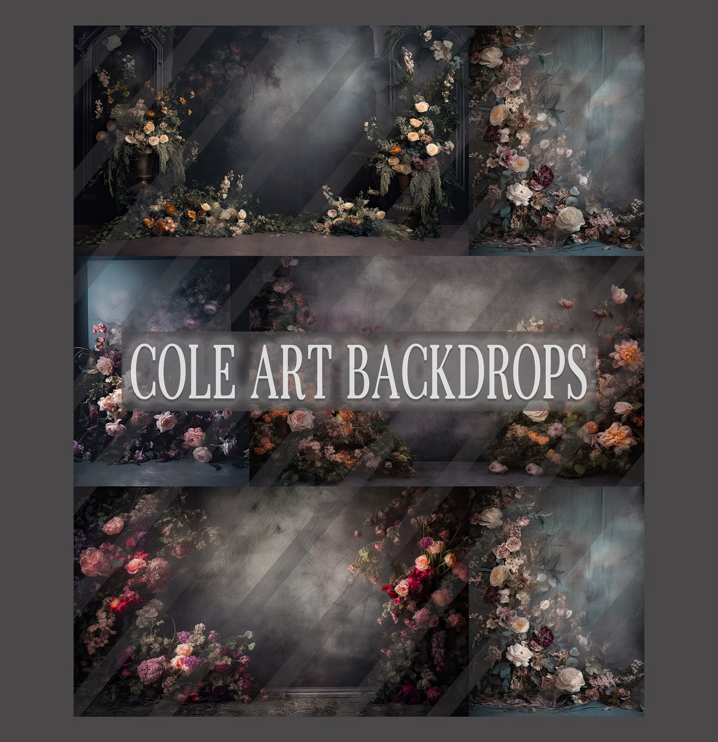 A Grey Affair Set Digital Backdrops, Maternity Backgrounds, Studio Backdrop Textures, Fine Art Textures, Photoshop Textures