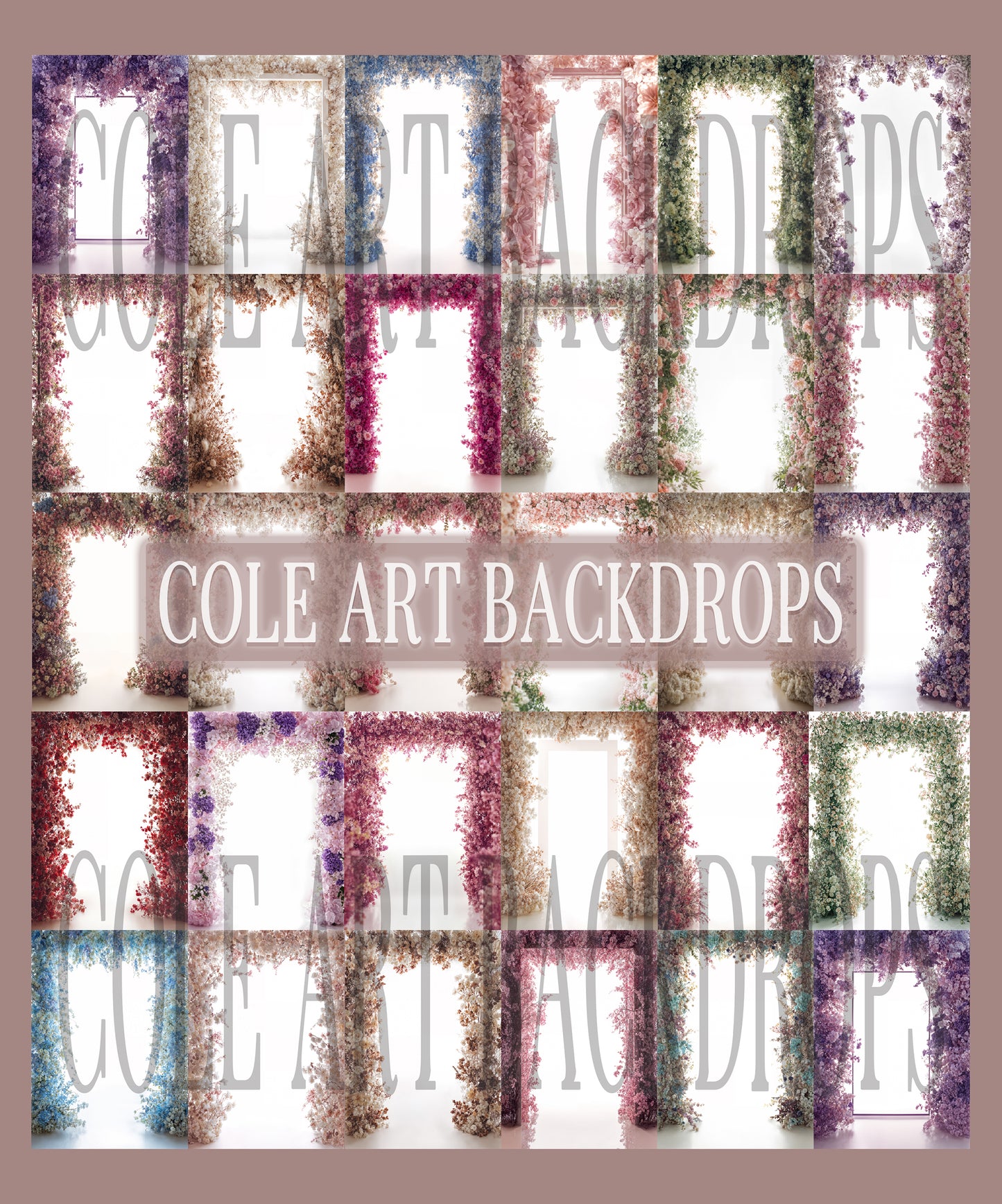 Backlit Frames TWO Digital Backdrop Set