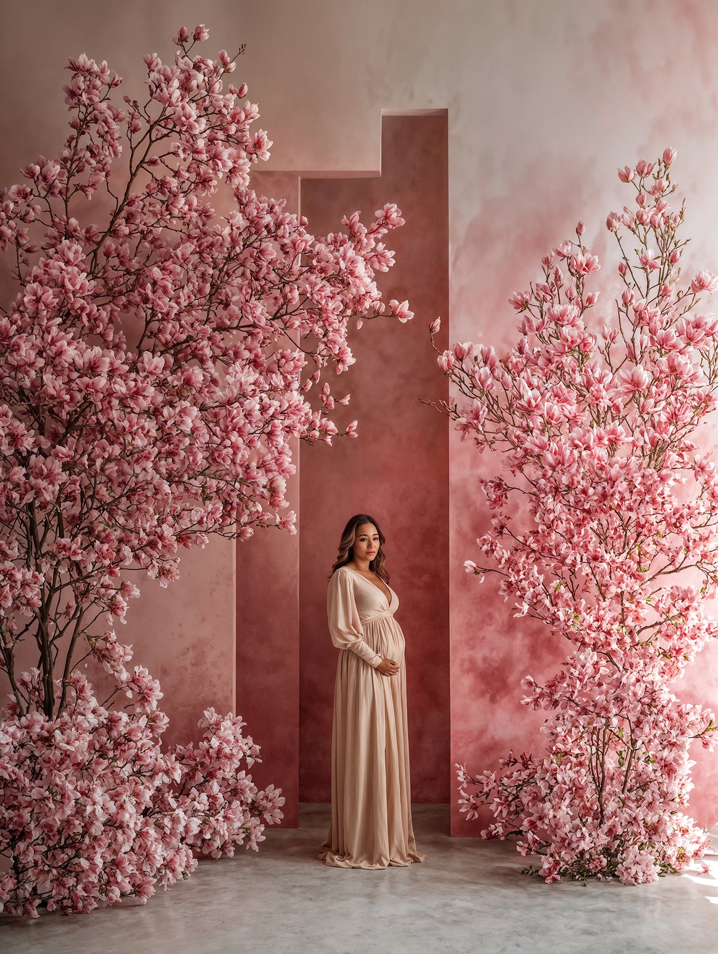 Magnolia Canvas Digital Backdrop Set