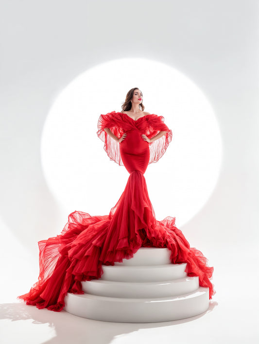 Backlit Podiums Digital Backdrop Set