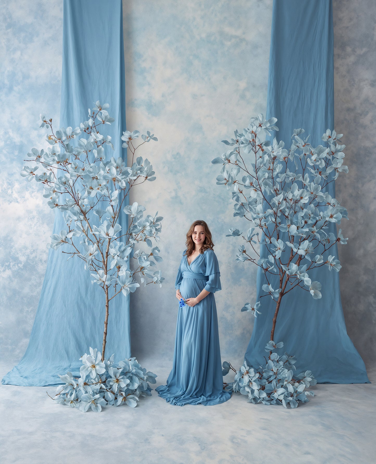 Magnolia Canvas Digital Backdrop Set