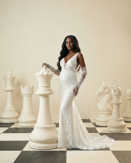 Chess Move Digital Backdrop Set