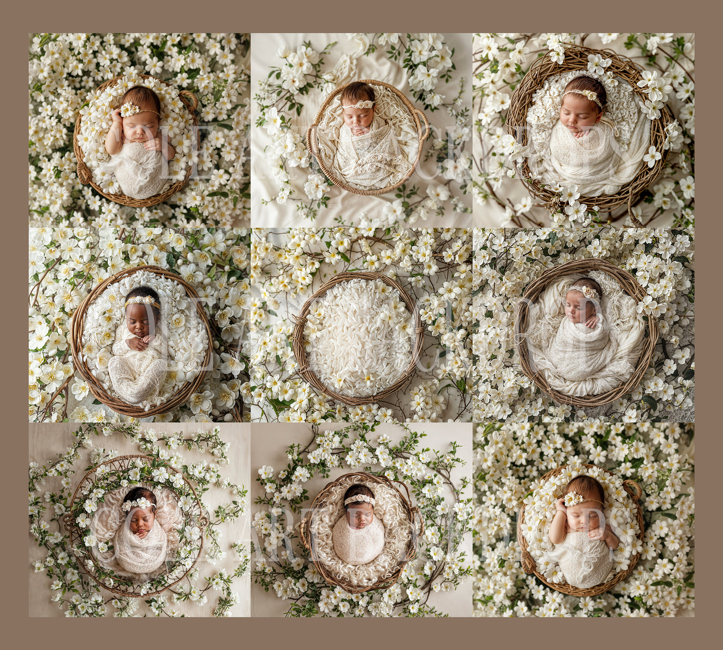 Oh Baby Beige Set, Newborn Digital Backdrops, Newborn Prop, Newborn Backdrops