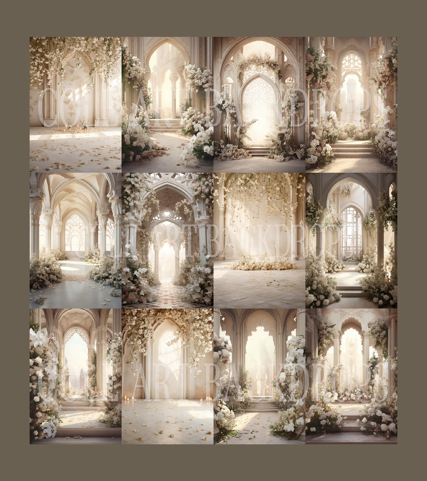 Fondos digitales "I Dream Moroccan Set", fondos de maternidad, texturas para fondos de estudio, texturas de bellas artes, texturas para Photoshop