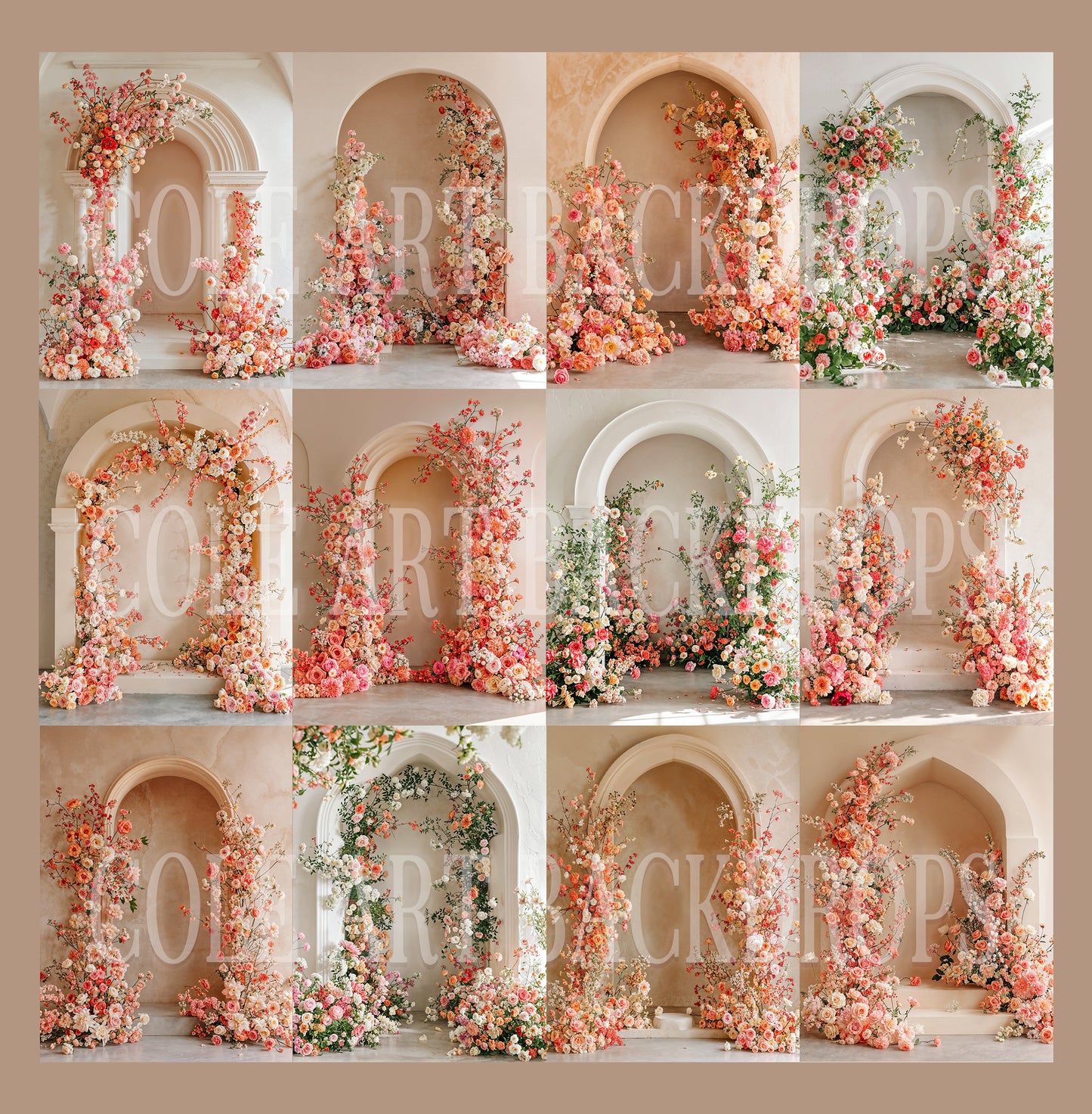 Conjunto de cenário digital Spring Air
