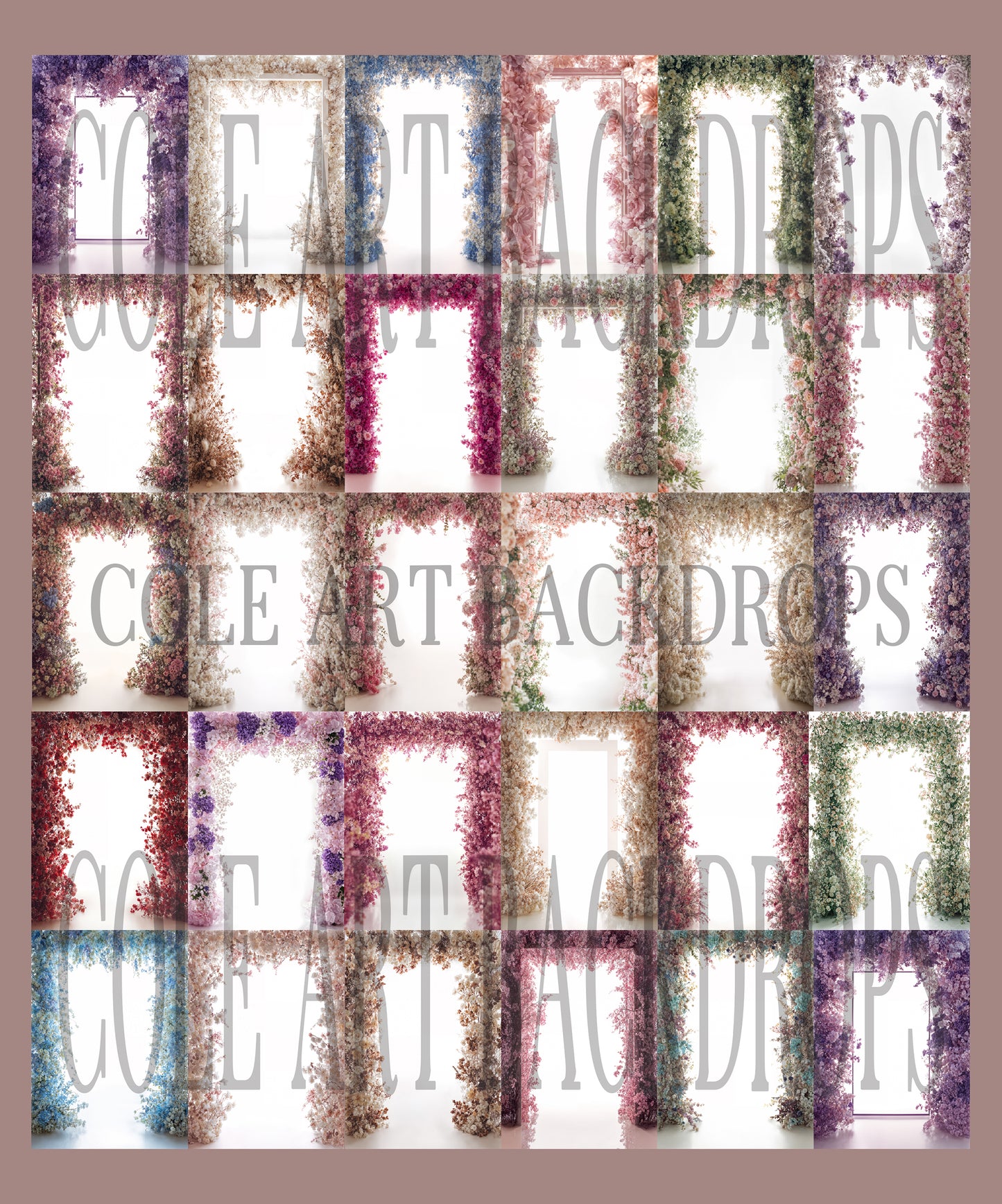 Backlit Frames TWO Digital Backdrop Set