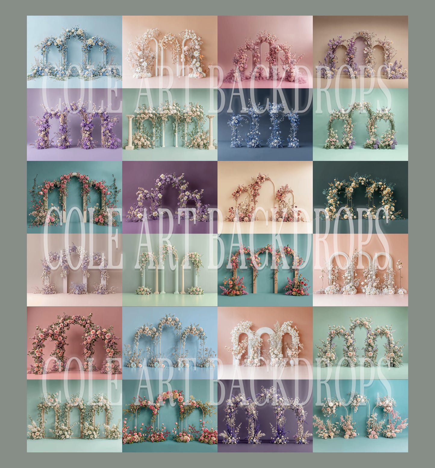 Fondo digital Triple Arches