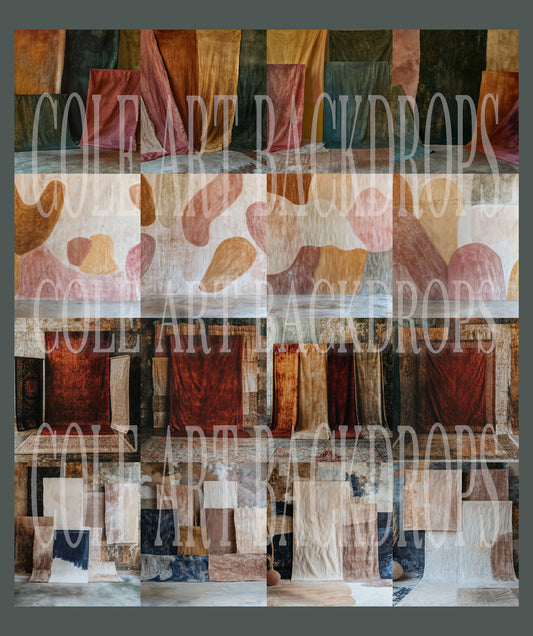 Fondo digital azul aurora