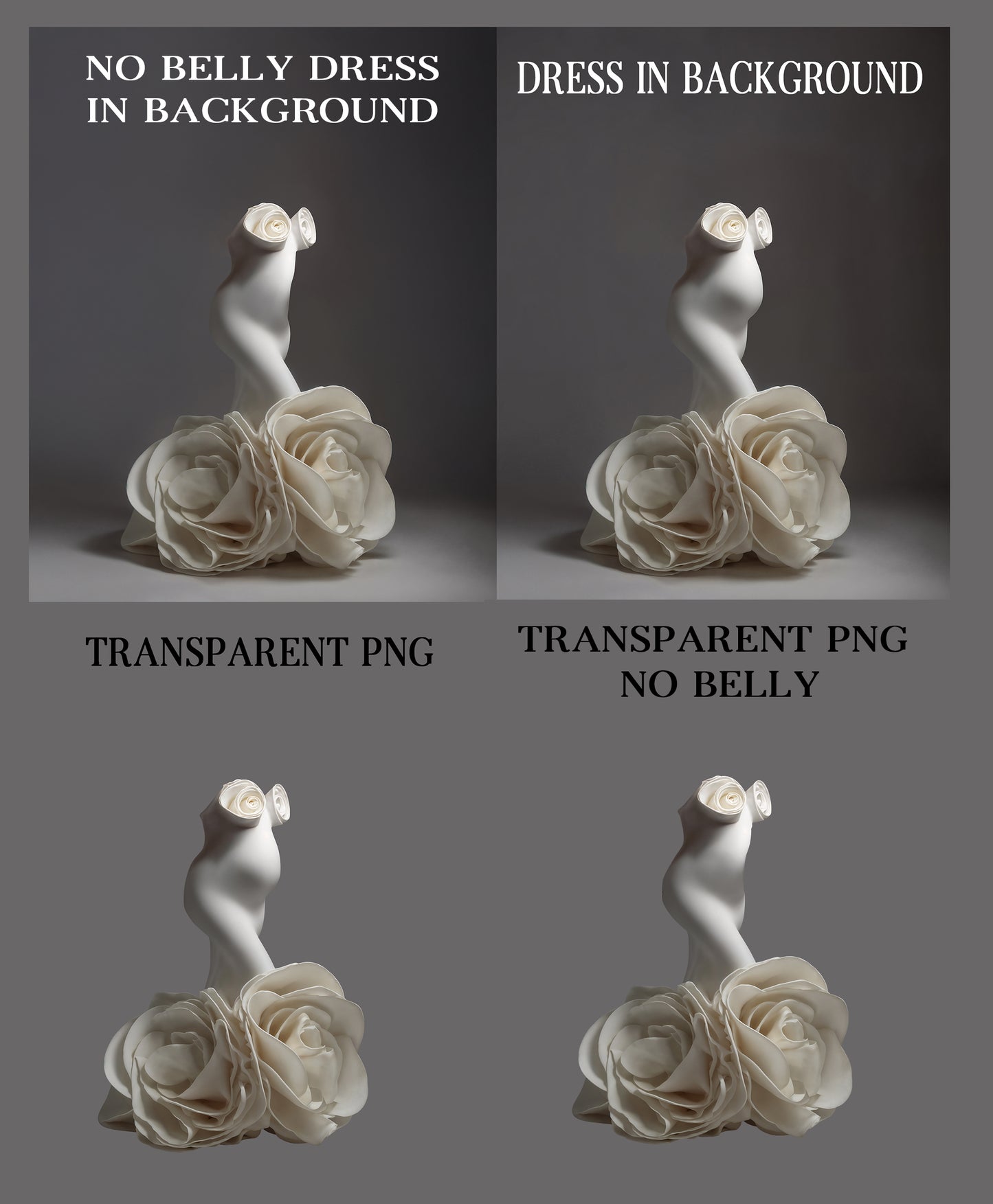 Superposiciones digitales de vestidos estructurados, superposiciones de Photoshop, conjunto de fondos digitales