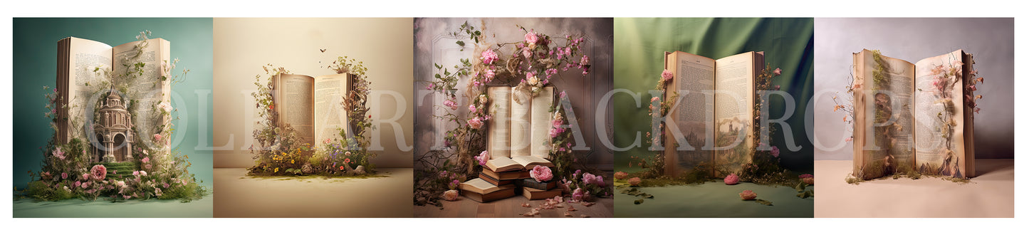 Fondos digitales de libros de cuentos, fondos de maternidad, texturas para fondos de estudio, texturas de bellas artes, texturas de Photoshop
