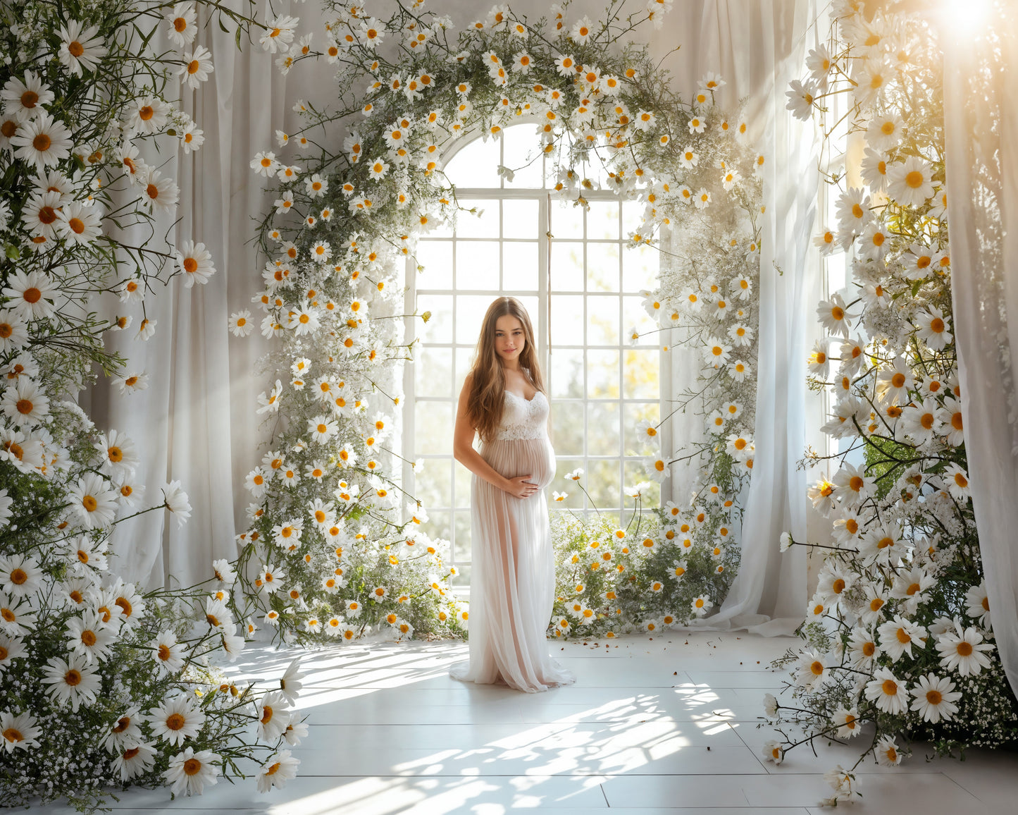 Conjunto de cenário digital Daisy Room