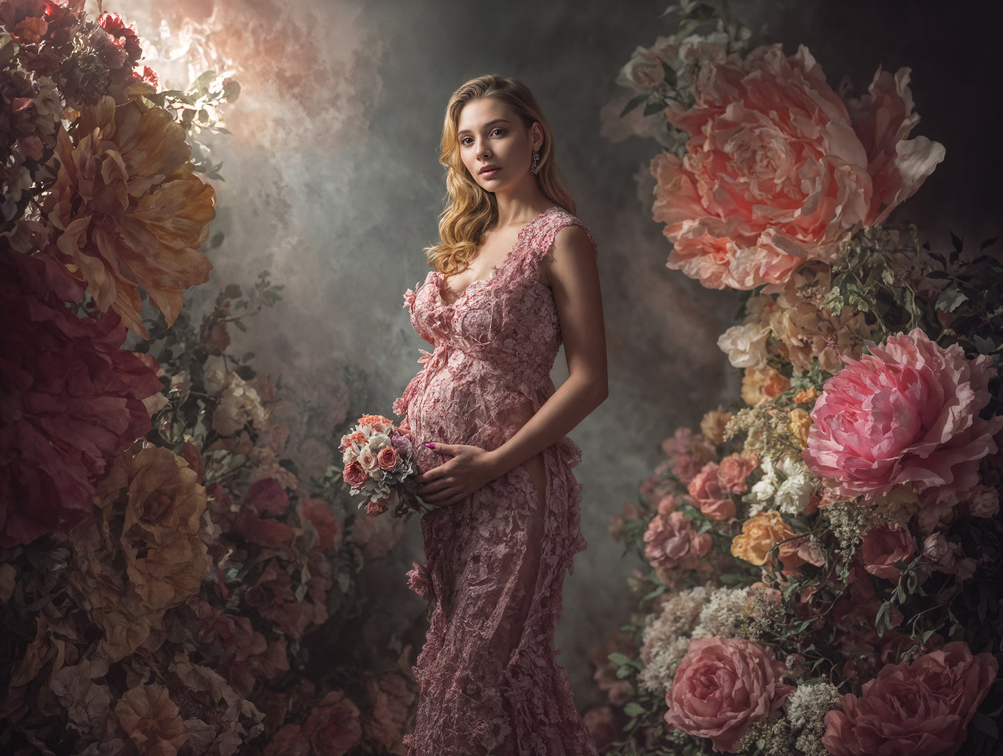 Sweet Dawn Digital Backdrop Set