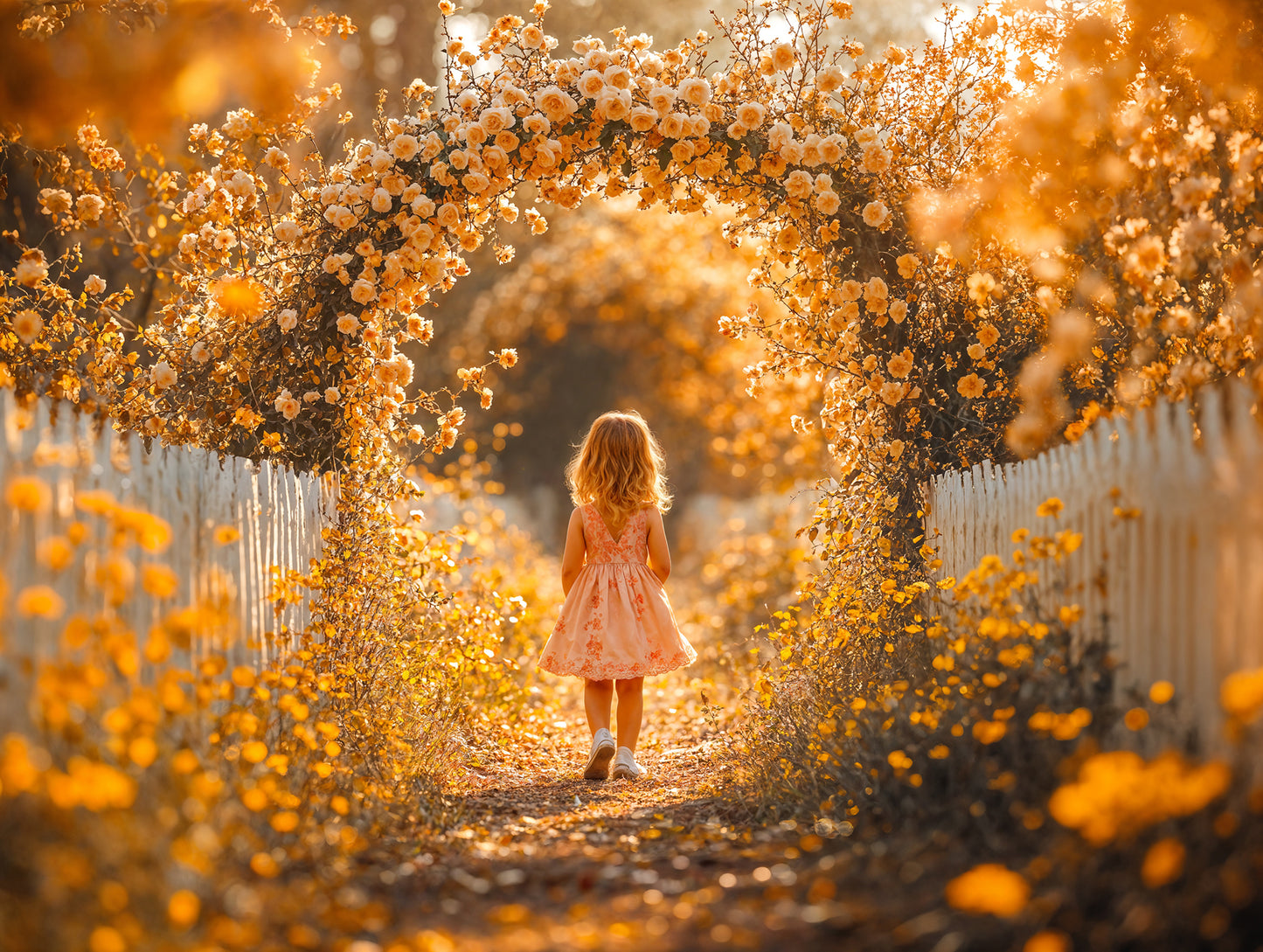 Fondo digital floral Annabelle, conjunto de fondos para niños