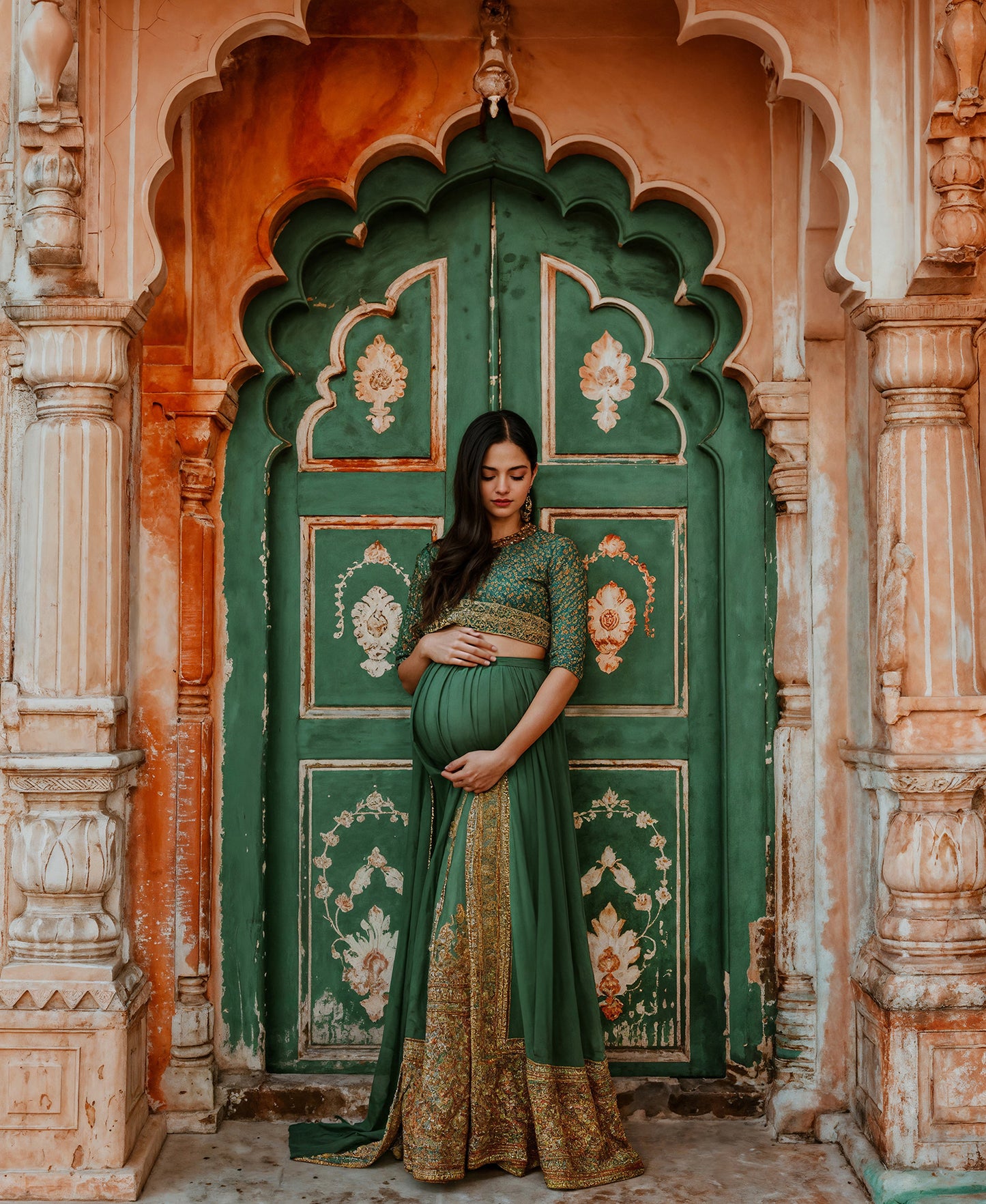 Conjunto de cenário digital Jaipur Doors