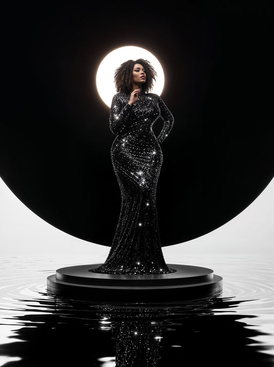 Black Waters Digital Backdrop Set