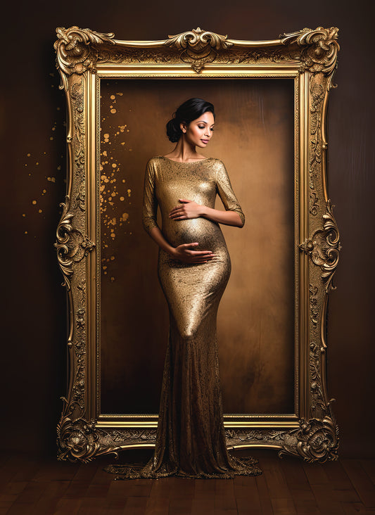 FRAME Overlays, Maternity Overlays, Floral Clip Art, Floral Graphics, Photoshop Overlays