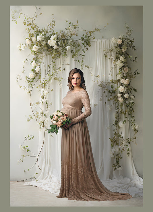 Fondos digitales con flores en verde azulado y blanco, fondos de maternidad, texturas para fondos de estudio, texturas de bellas artes, texturas para Photoshop