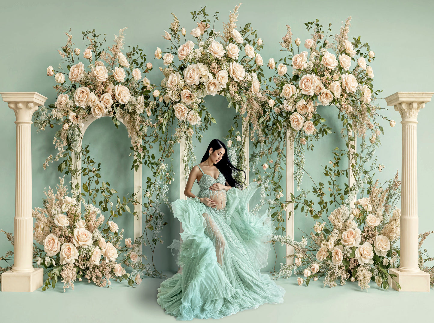 Fondo digital Triple Arches