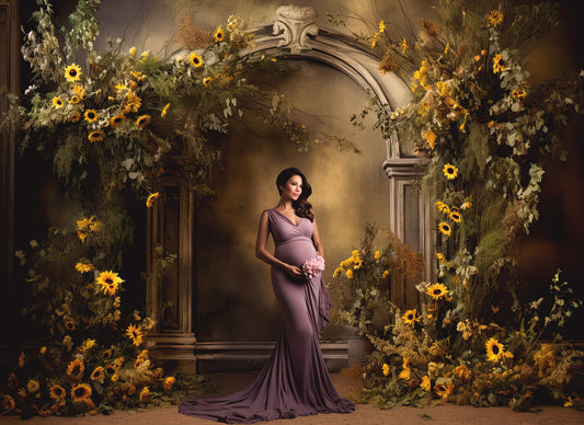 Arcos de girasoles: fondos digitales, fondos de maternidad, texturas para fondos de estudio, texturas de bellas artes, texturas para Photoshop