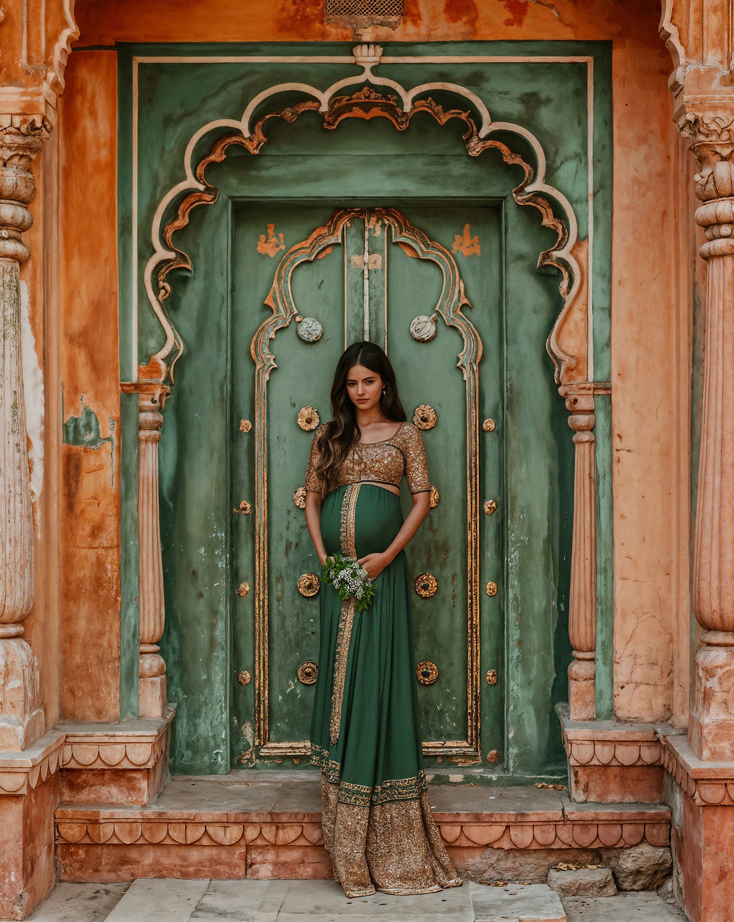 Conjunto de cenário digital Jaipur Doors