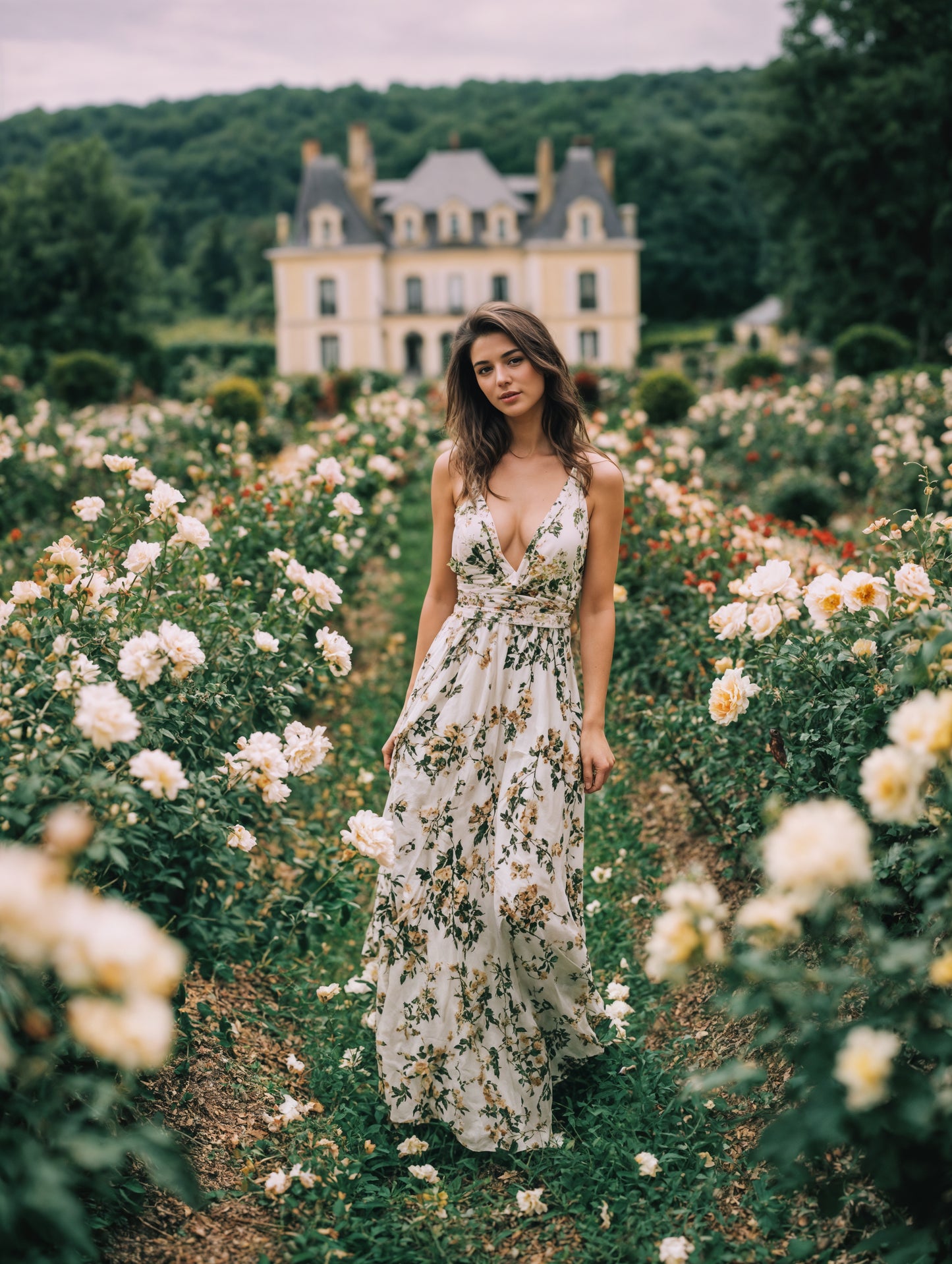 Rose House Digital Backdrop Set